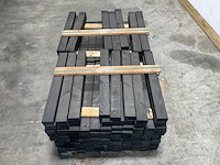 Douglas regel geschaafd zwart 64x7x4,5 cm (200x) - afbeelding 3 van  8