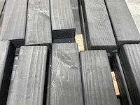 Douglas regel geschaafd zwart 64x7x4,5 cm (200x) - afbeelding 4 van  8