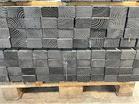 Douglas regel geschaafd zwart 64x7x4,5 cm (200x) - afbeelding 6 van  8