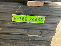 Douglas regel geschaafd zwart 64x7x4,5 cm (200x) - afbeelding 8 van  8