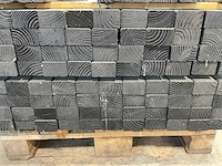 Douglas regel geschaafd zwart 64x7x4,5 cm (200x) - afbeelding 6 van  8