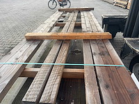 Douglas regels fijnbezaagd 4000x75x45mm (9x) - afbeelding 1 van  3