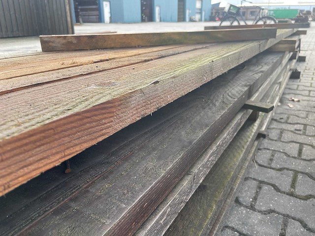 Douglas regels fijnbezaagd 5000x75x45mm (9x) - afbeelding 2 van  3