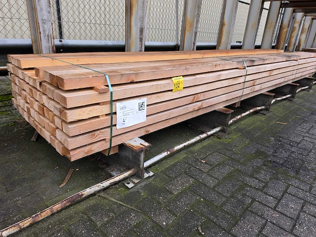 Douglas regels fijnbezaagd 5000x75x50mm (79x) - afbeelding 4 van  4