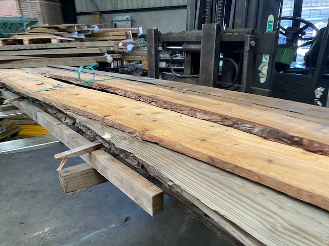 Douglas schaaldeel - 400x15-20x2 cm (18x) - afbeelding 5 van  10