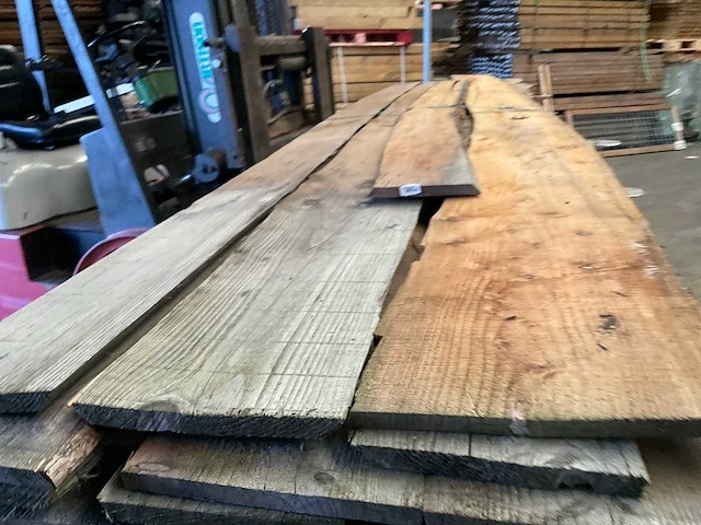 Douglas schaaldeel - 400x15-20x2 cm (18x) - afbeelding 9 van  10