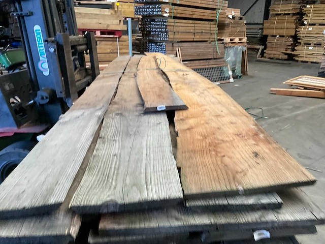 Douglas schaaldeel - 400x15-20x2 cm (18x) - afbeelding 10 van  10