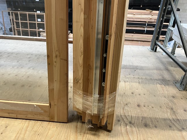 Douglas schuifpui, niet compleet hillhout - afbeelding 3 van  6