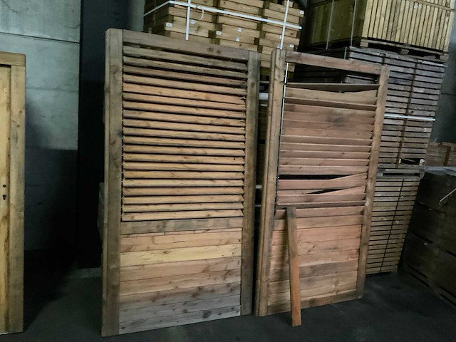 Douglas schutterscherm 12,5x22,5 cm (2x) - afbeelding 1 van  4