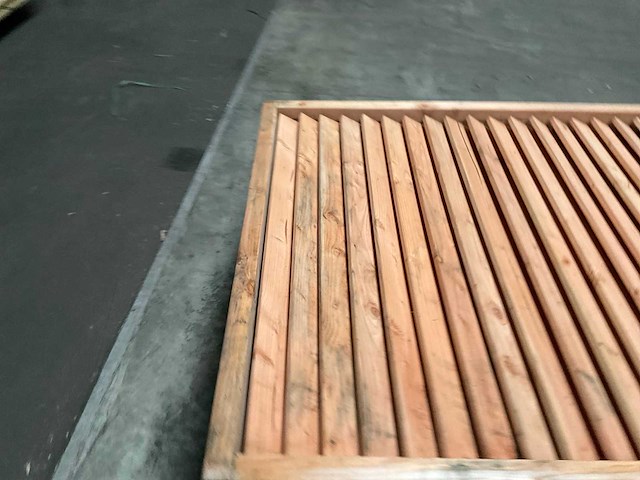 Douglas schutterscherm 225x120 cm (4x) - afbeelding 9 van  10