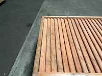 Douglas schutterscherm 225x120 cm (4x) - afbeelding 9 van  9