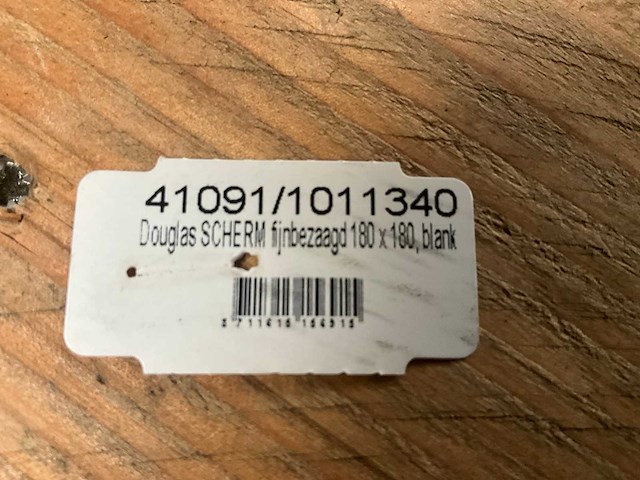 Douglas schutting 180x180 cm (20x) - afbeelding 7 van  7