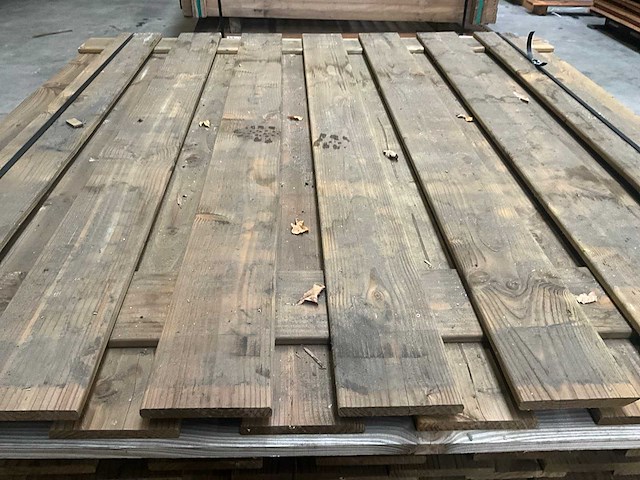 Douglas schutting 180x180 cm (5x) - afbeelding 5 van  5