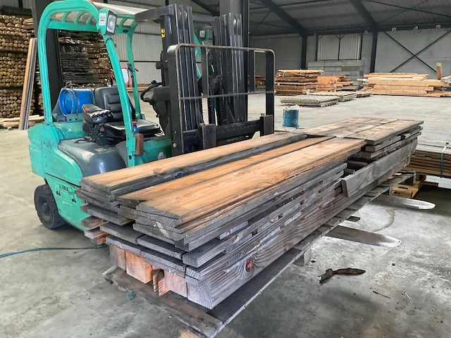 Douglas speeltoestel "maki" met glijbaan - 338x130x130 cm - afbeelding 2 van  5