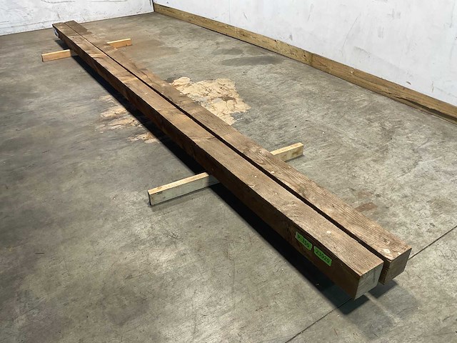 Douglas staander balk geschaafd 500x14x14 cm (2x) - afbeelding 1 van  8