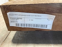 Douglas staander balk geschaafd 500x14x14 cm (2x) - afbeelding 7 van  8