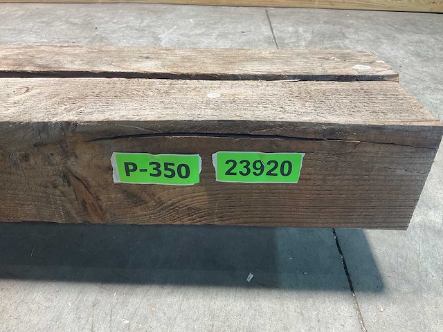 Douglas staander balk geschaafd 500x14x14 cm (2x) - afbeelding 8 van  8