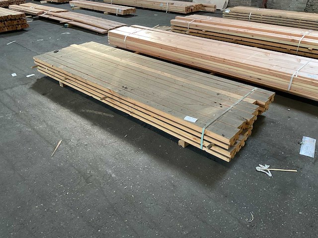Douglas t-paal 95x95x3000 mm (22x) - afbeelding 1 van  6
