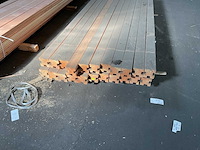 Douglas t-paal 95x95x3000 mm (22x) - afbeelding 3 van  6