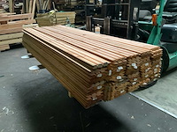 Douglas triple rhombus blokhoutprofiel - 225x14,5x2,8 cm (61x) - afbeelding 1 van  10