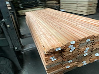 Douglas triple rhombus blokhoutprofiel - 225x14,5x2,8 cm (61x) - afbeelding 8 van  10