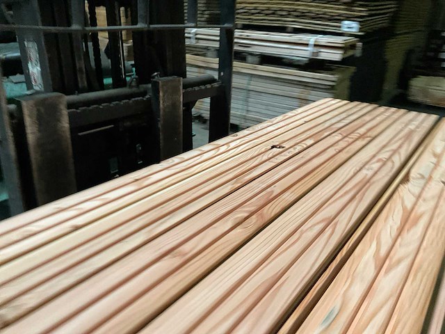 Douglas triple rhombus blokhoutprofiel - 225x14,5x2,8 cm (61x) - afbeelding 10 van  10