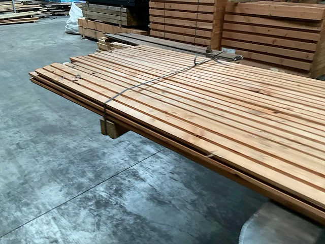 Douglas triple rhombusprofiel - 300x14,5x2 cm (21x) - afbeelding 8 van  13
