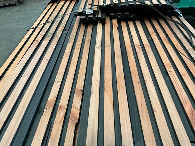 Douglas triple rhombusprofiel blank/zwart 300-500x14x2,5 cm (31x) - afbeelding 11 van  11