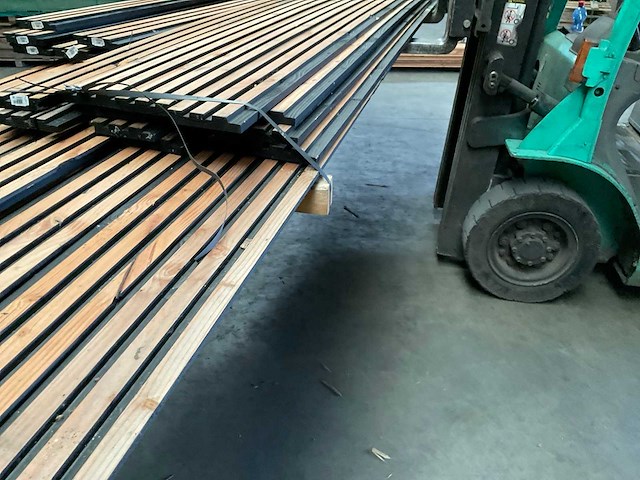 Douglas triple rhombusprofiel blank/zwart 300-500x14x2,5 cm (31x) - afbeelding 2 van  11