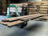 Douglas triple rhombusprofiel blank/zwart 300-500x14x2,5 cm (31x) - afbeelding 1 van  11