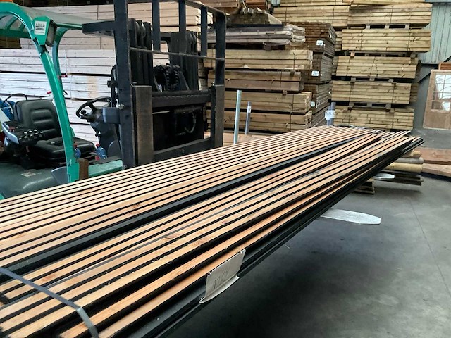 Douglas triple rhombusprofiel blank/zwart 300-500x14x2,5 cm (31x) - afbeelding 4 van  11