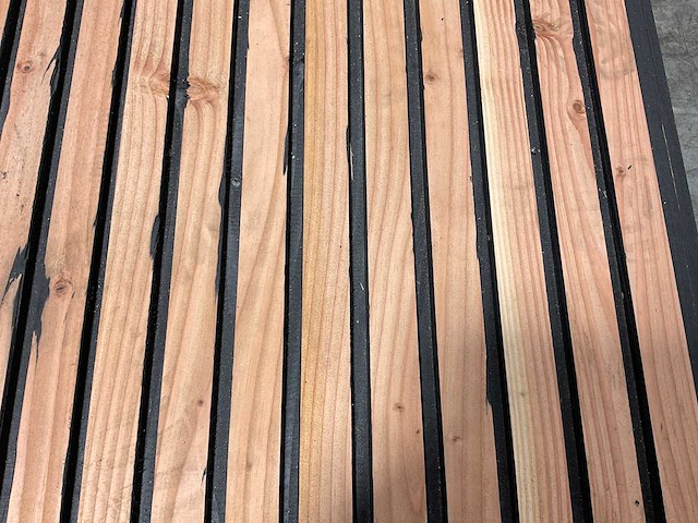 Douglas triple rhombusprofiel zwart - 400x14x2,6 cm (40x) - afbeelding 3 van  8