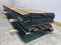 Douglas triple rhombusprofiel zwart - 400x14x2,6 cm (40x) - afbeelding 5 van  8