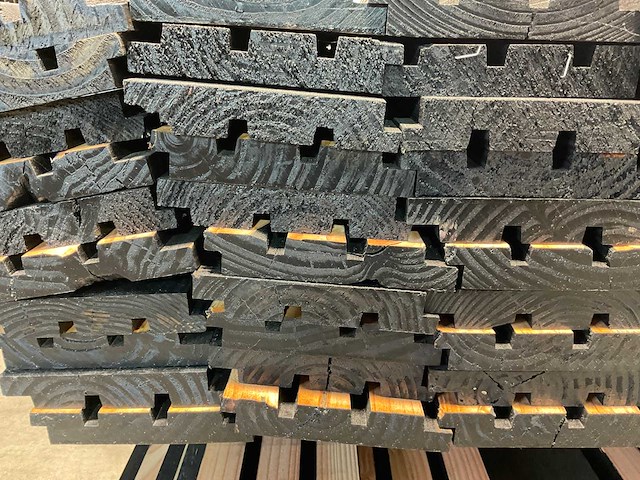 Douglas triple rhombusprofiel zwart - 400x14x2,6 cm (40x) - afbeelding 6 van  8