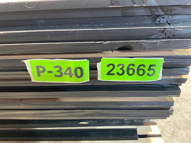 Douglas triple rhombusprofiel zwart - 400x14x2,6 cm (40x) - afbeelding 7 van  8