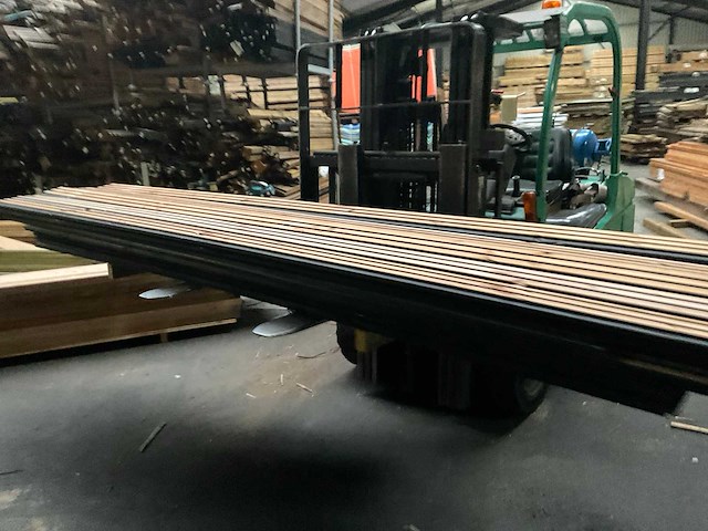 Douglas triple rhombusprofielplank 300-400x14,5x2,8 cm (50x) - afbeelding 4 van  11