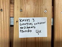 Douglas tuindeur 800x1900 mm (4x) - afbeelding 4 van  4