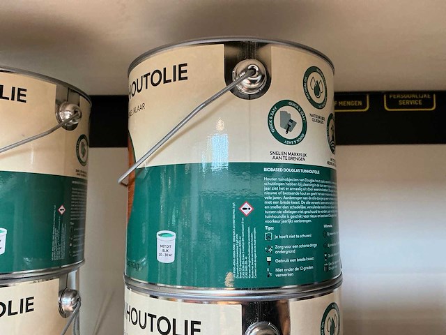 Douglas tuinhout naturel 2500ml per blik (4x) - afbeelding 2 van  2