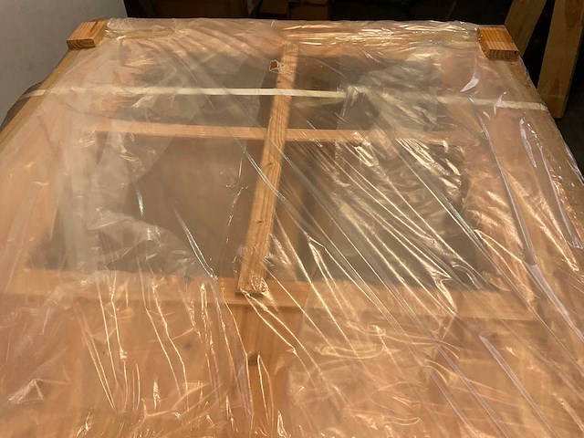 Douglas tuinhuis dubbele deur 4-ruits 1900x2020 mm - afbeelding 2 van  6