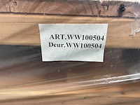 Douglas tuinhuis dubbele deur 4-ruits 1900x2020 mm - afbeelding 4 van  6