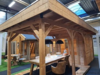 Douglas tuinhuis met veranda - 700x250cm - afbeelding 3 van  22