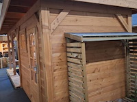 Douglas tuinhuis met veranda - 700x250cm - afbeelding 6 van  22