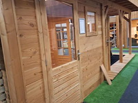 Douglas tuinhuis met veranda - 700x250cm - afbeelding 7 van  22