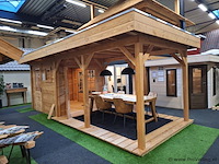 Douglas tuinhuis met veranda - 700x250cm - afbeelding 12 van  22