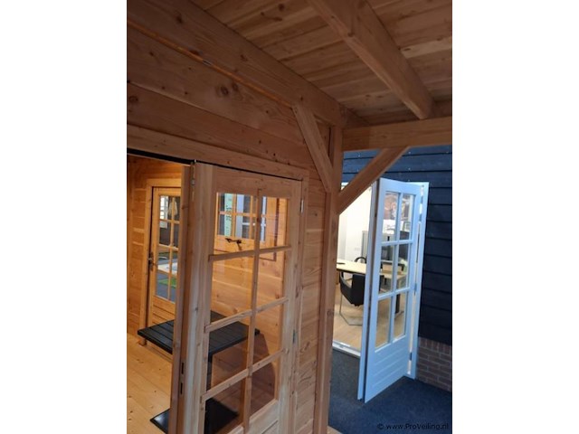 Douglas tuinhuis met veranda - 700x250cm - afbeelding 19 van  22