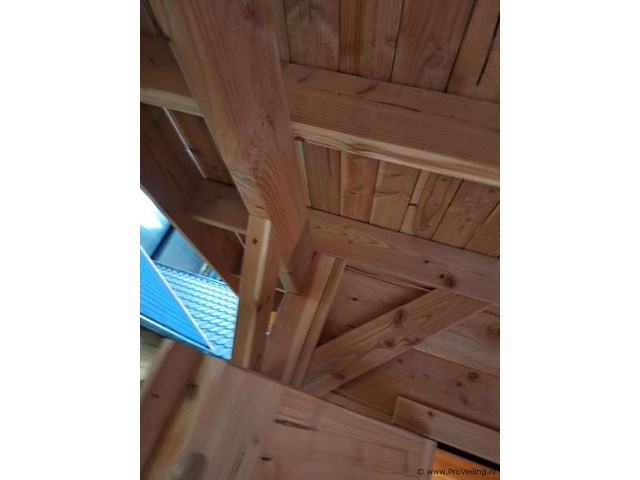 Douglas tuinhuis met veranda - 700x250cm - afbeelding 21 van  22