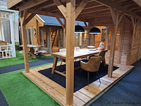 Douglas tuinhuis met veranda - 715x345x270 cm - afbeelding 4 van  22