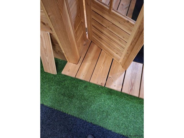 Douglas tuinhuis met veranda - 715x345x270 cm - afbeelding 9 van  22
