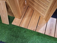 Douglas tuinhuis met veranda - 715x345x270 cm - afbeelding 9 van  22