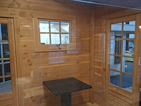 Douglas tuinhuis met veranda - 715x345x270 cm - afbeelding 11 van  22